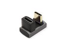 ROLINE Adaptateur USB4 Gen 3x2, Aluminium, 360°, Type C, M/F, argent