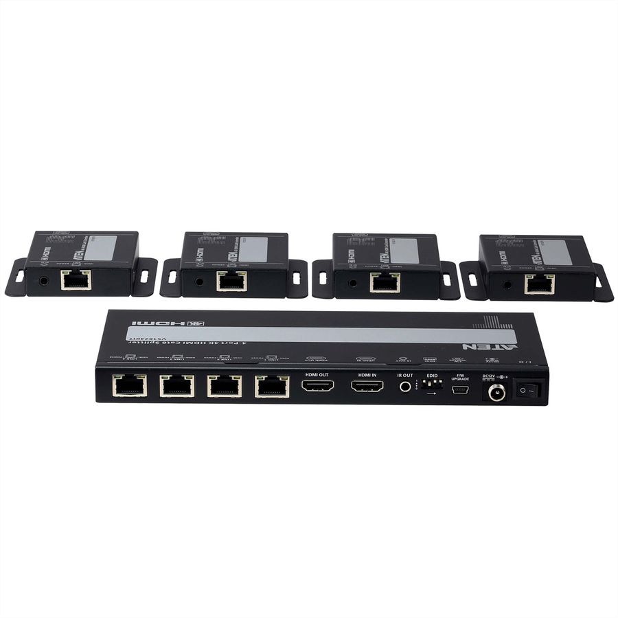 ATEN VS1824KIT Répartiteur 4K HDMI Cat 6 avec récepteurs