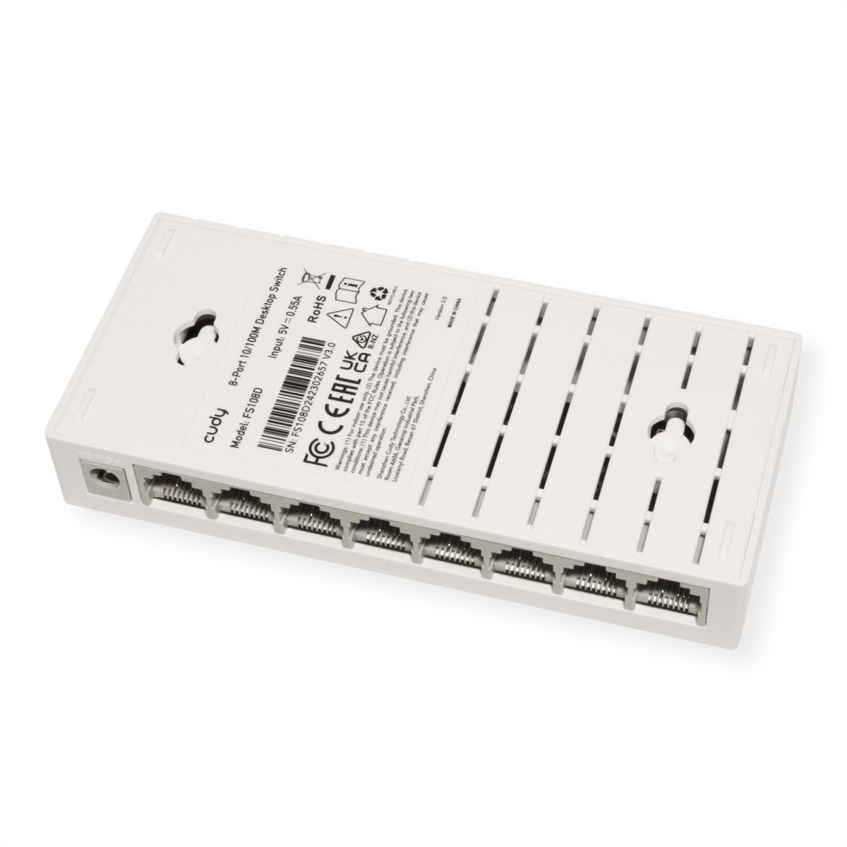 CUDY FS108D Switch 8 ports 10/100 Mbps bureau