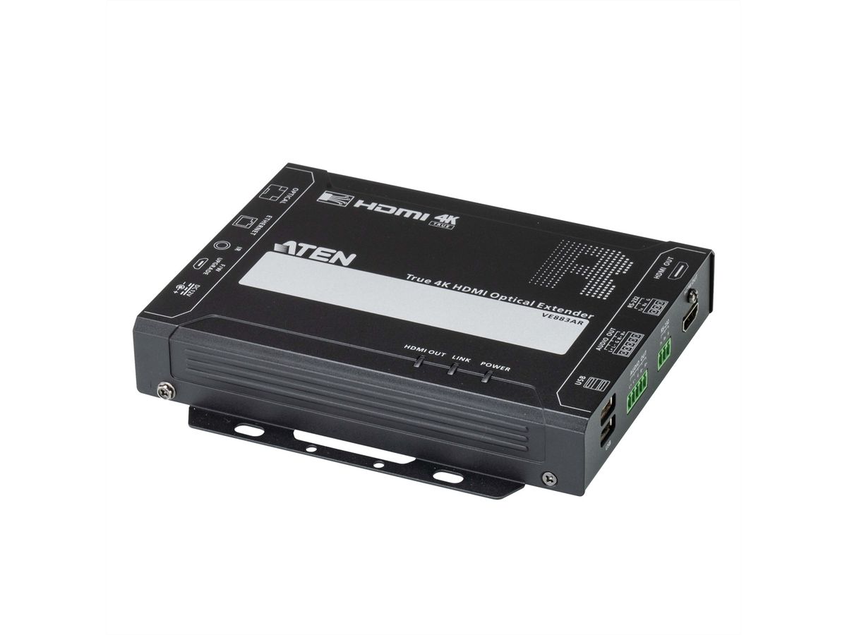 ATEN VE883ARK2 True 4K HDMI Optical Receiver, 10km
