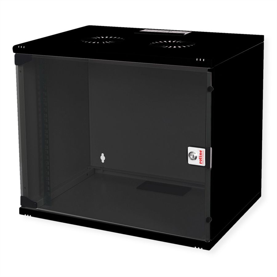 ROLINE 19" Boîtier mural Basic 7U, 540x400 LxP En kit noir