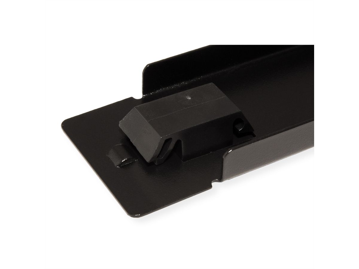 ROLINE Cache 19" Snap-in, 1UH, noir
