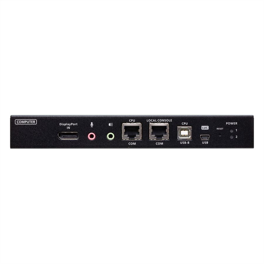 ATEN RCMDP101U Commutateur KVM sur IP DisplayPort 4K à port unique avec accès partagé local/distant