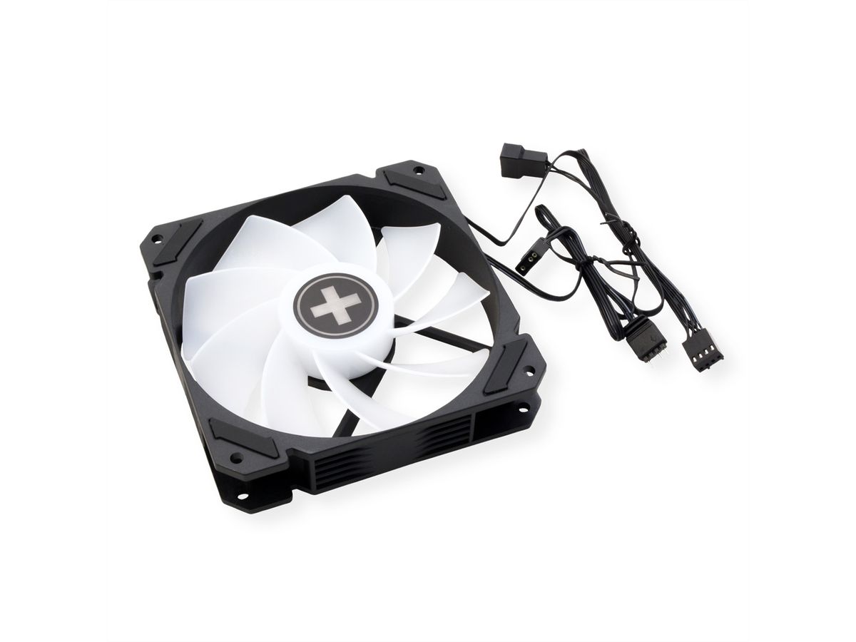 XILENCE Performance A+ REVERSE XF065, Ventilateur LED ARGB 120 mm noir