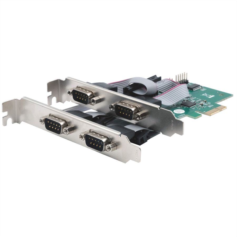 EXSYS EX-46014 Carte PCIe, 4 x RS-232
