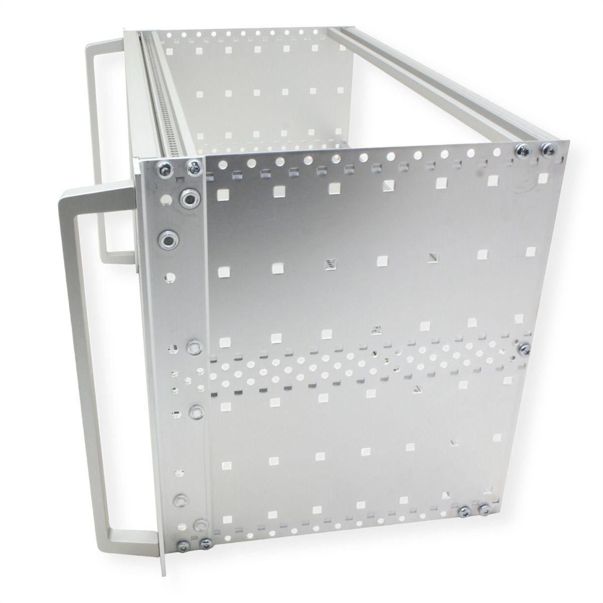SCHROFF EuropacPRO 19" Kit de bacs à cartes pour cartes-mères, lourd, blindage rétrofit, avec poignée avant, 6 U, 235 mm
