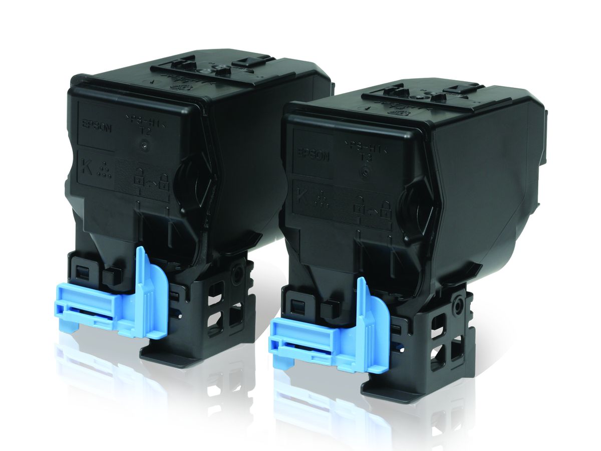 Epson Pack 2 Toners Noir (2 x 6 000 p)