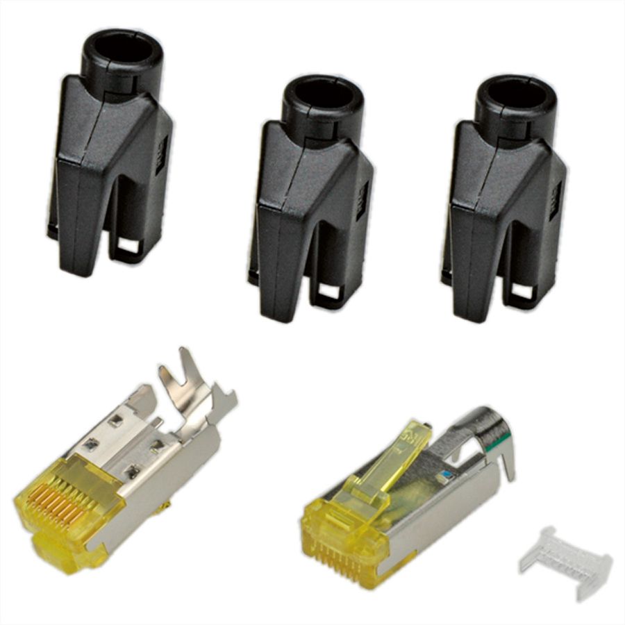 Connecteur HiRose TM31 blindé, manchon noir, 50 pièces