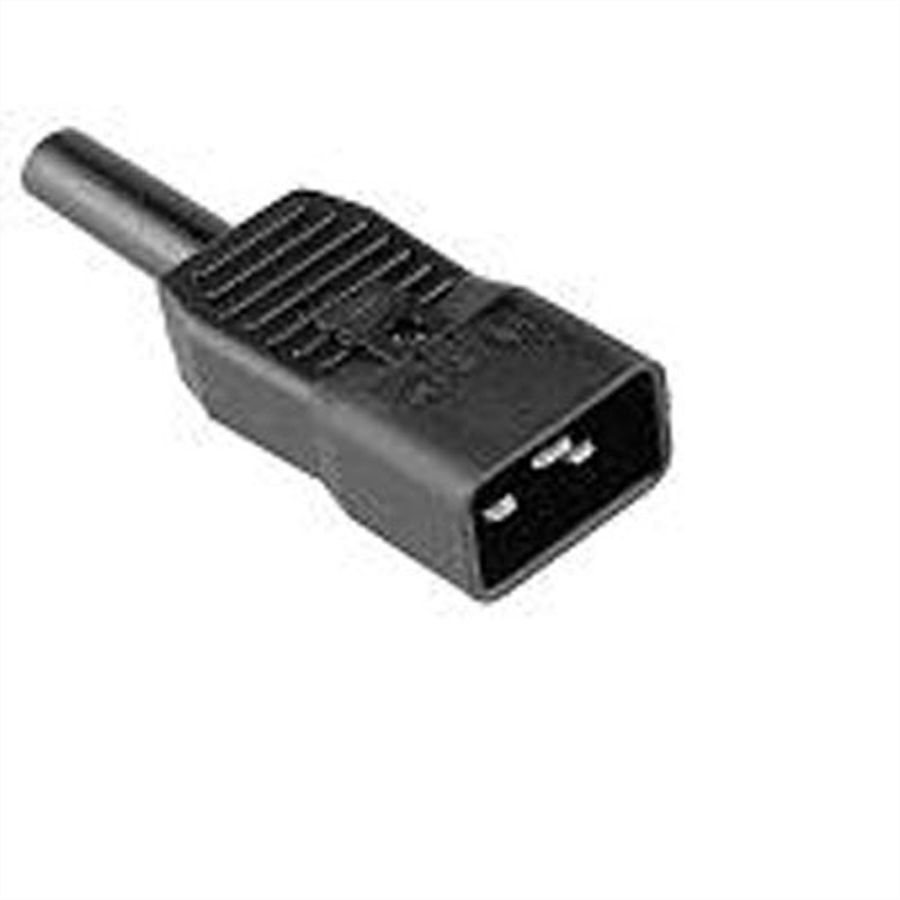 BACHMANN Prise IEC320 C20 16A/250VAC, noir