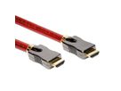 ROLINE Câble HDMI 8K (7680 x 4320) avec Ethernet, M/M, rouge, 3 m