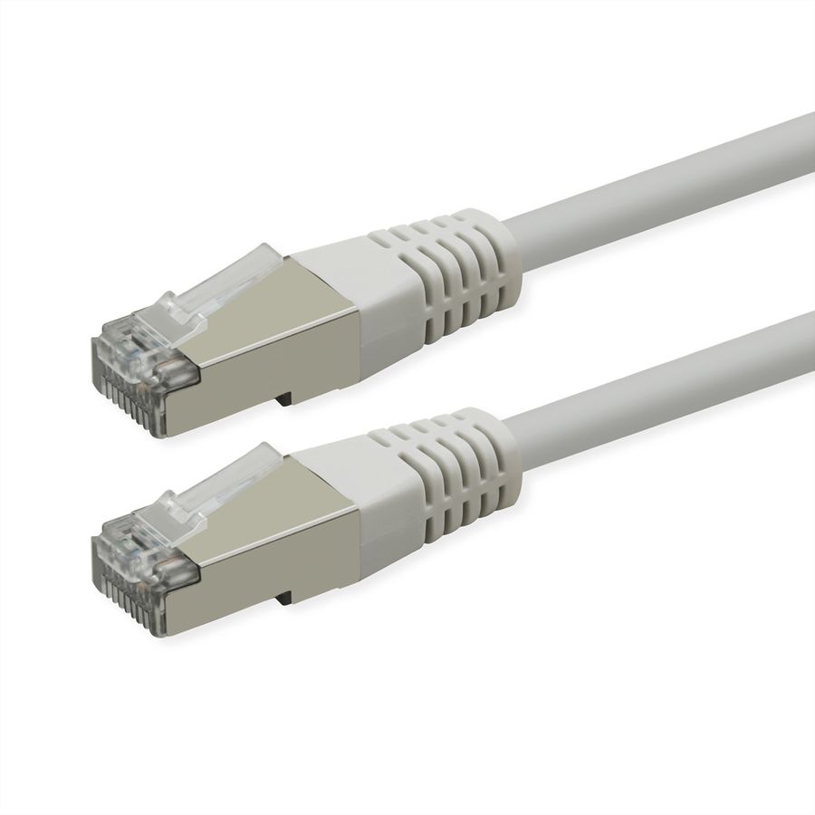 ROLINE Cordon Cat.6 (Classe E), PoE, S/FTP (PiMF) , blanc, 5 m
