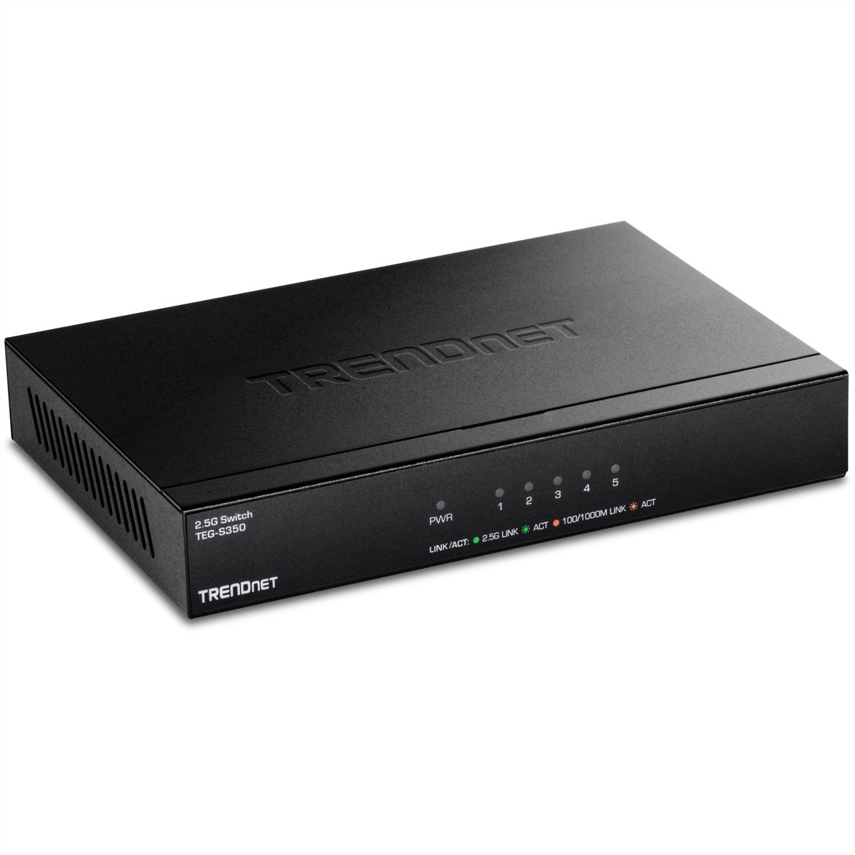 TRENDNET TEG-S350 Switch 2.5G non administrable à 5 ports, noir