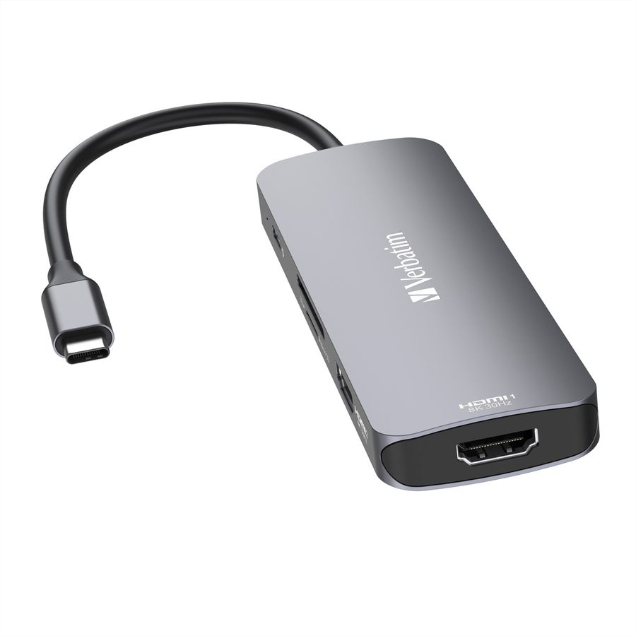 VERBATIM CMH-08 Hub Pro Multiports USB-C