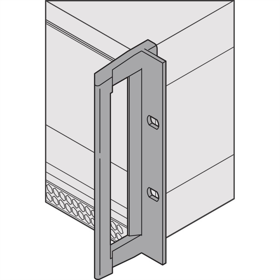 SCHROFF RatiopacPRO AIR Boîtier de montage en rack 19", blindage rétrofitable avec poignées, 3/4 U, 84 CV, 375 mm