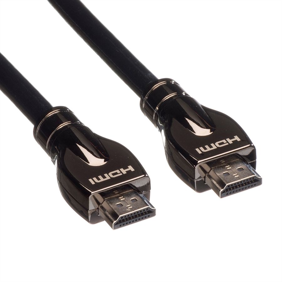 ROLINE Câble HDMI Ultra HD avec Ethernet, 4K, M/M, noir, 20 m