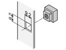 Kit d'écrous carrés SCHROFF, M6, 50 Pcs