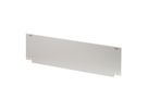 Face avant Inpac SCHROFF, avec charnières en bas, 6 U, 2,5 mm, alu, anodisé, bords non traités