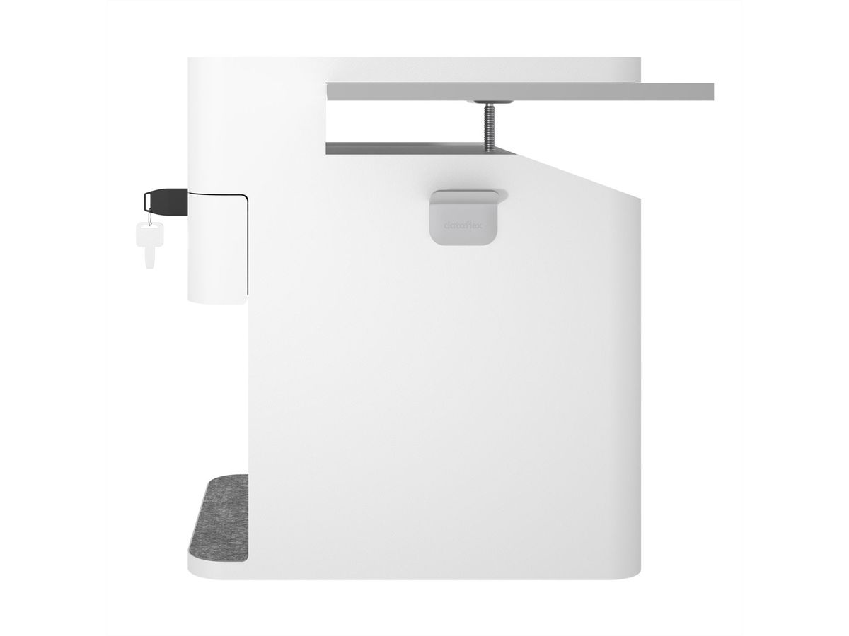 DATAFLEX Bento® desktop locker, 500, blanc