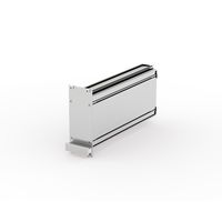 SCHROFF Unité enfichable de type cadre PRO, couvercle lisse, 1 connecteur, 3 U, 10 HP, 227 mm