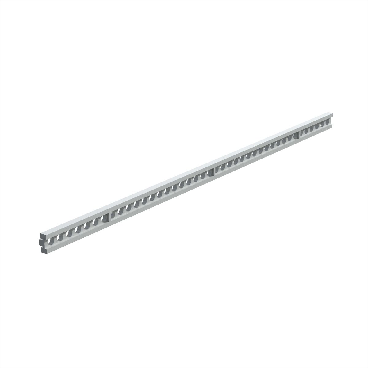 Bande d'isolation pour rail horizontal SCHROFF, 20 HP, PC