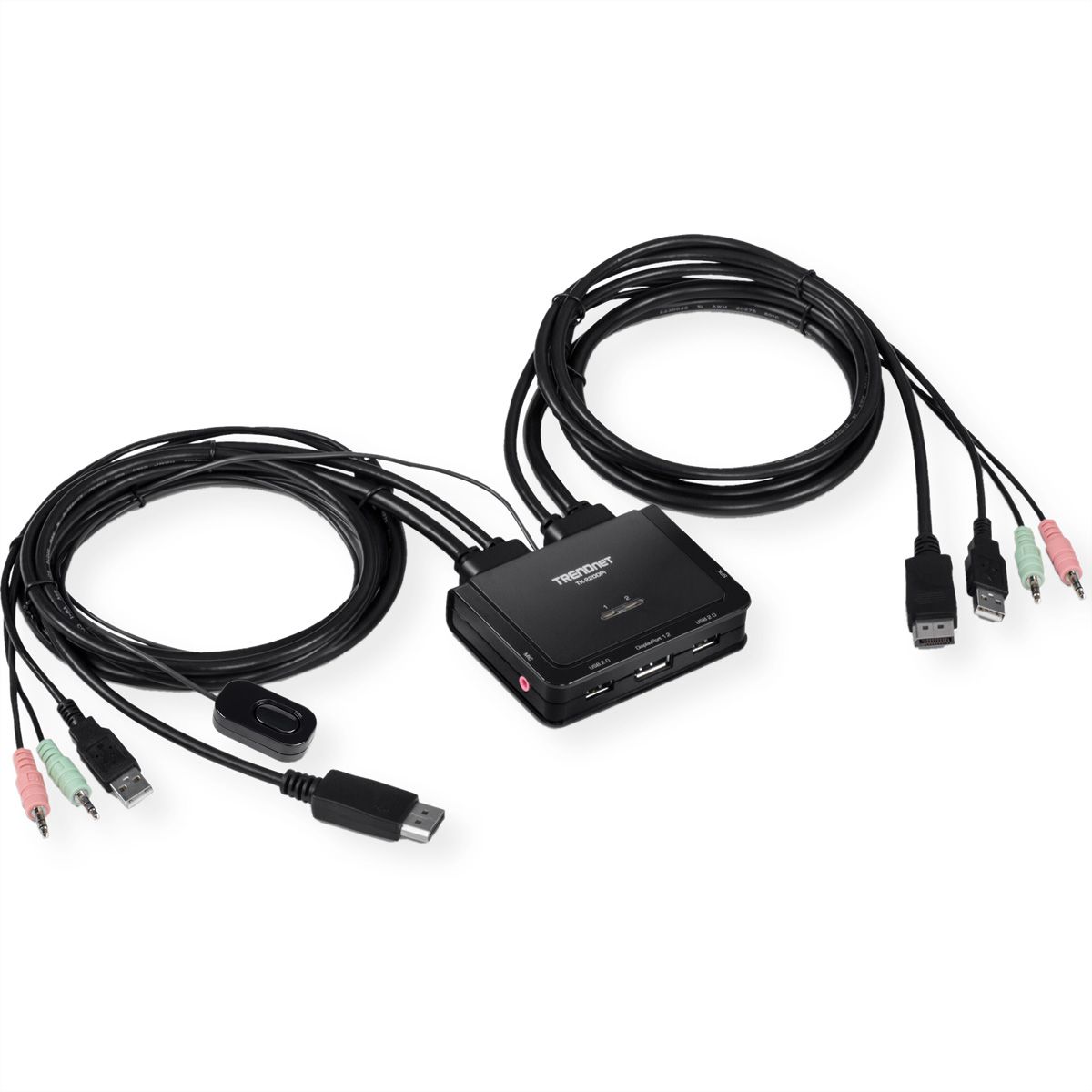 TRENDnet TK-220DPi Switch KVM DisplayPort 4K à 2 ports