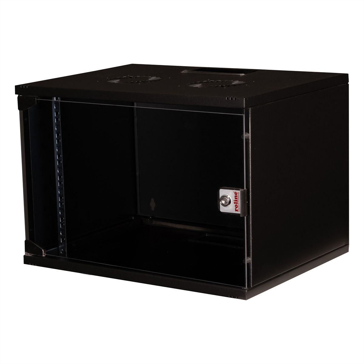 ROLINE 19" Boîtier mural Basic 7U, 540x400 LxP En kit noir