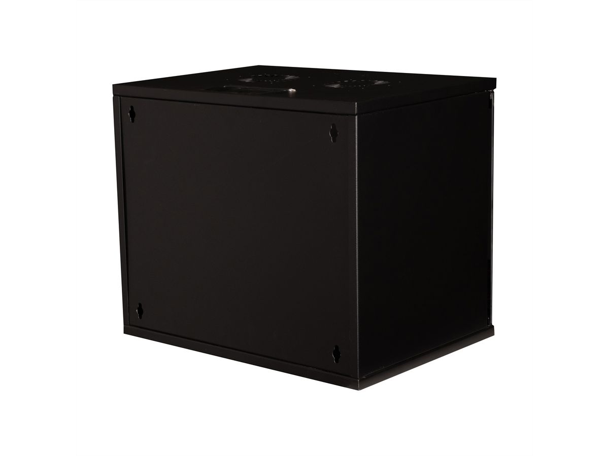 ROLINE 19" Boîtier mural Basic 9U, 540x400 LxP En kit noir