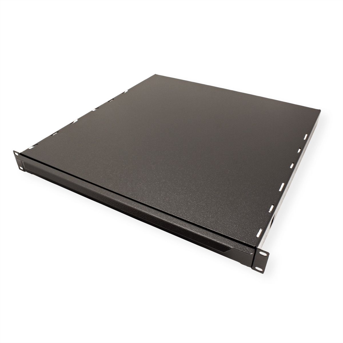 Tiroir clavier 19" 1UH, sans clavier, noir
