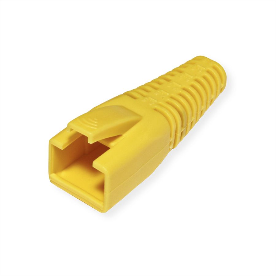 ROLINE Embout anti-pliage, pour RJ-45, 10 pièces, jaune