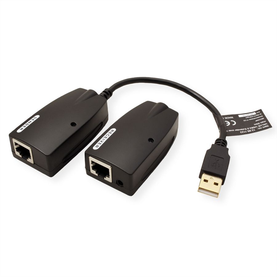 VALUE Rallonge USB 2.0 à partir de RJ45, max. 50m