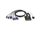 ATEN CS22U Switch KVM VGA, USB, 2 ports