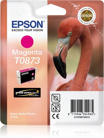 Epson Flamingo Cartouche "Flamant Rose" - Encre UltraChrome Hi-Gloss2 M