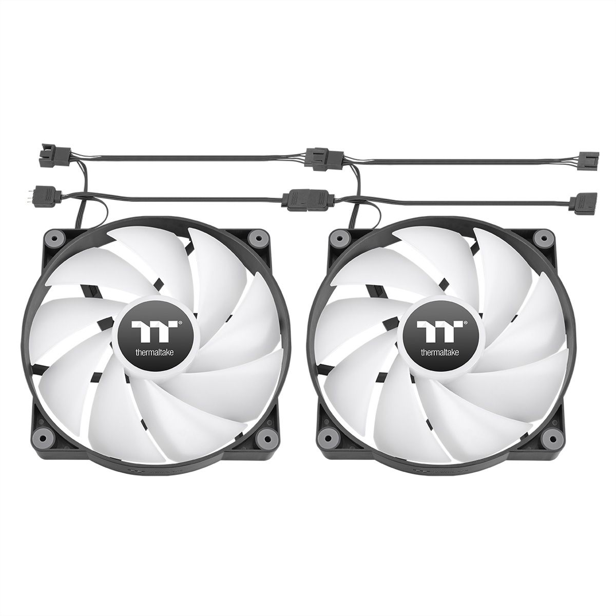 Thermaltake CT200 ARGB Sync 200mm Ventilateur de boîtier, noir