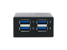 EXSYS EX-11240HMS Hub 4 ports USB 3.2 Gen 1 métal