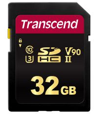 Transcend 700S 32Go SDHC UHS-II Classe 10 mémoire flash