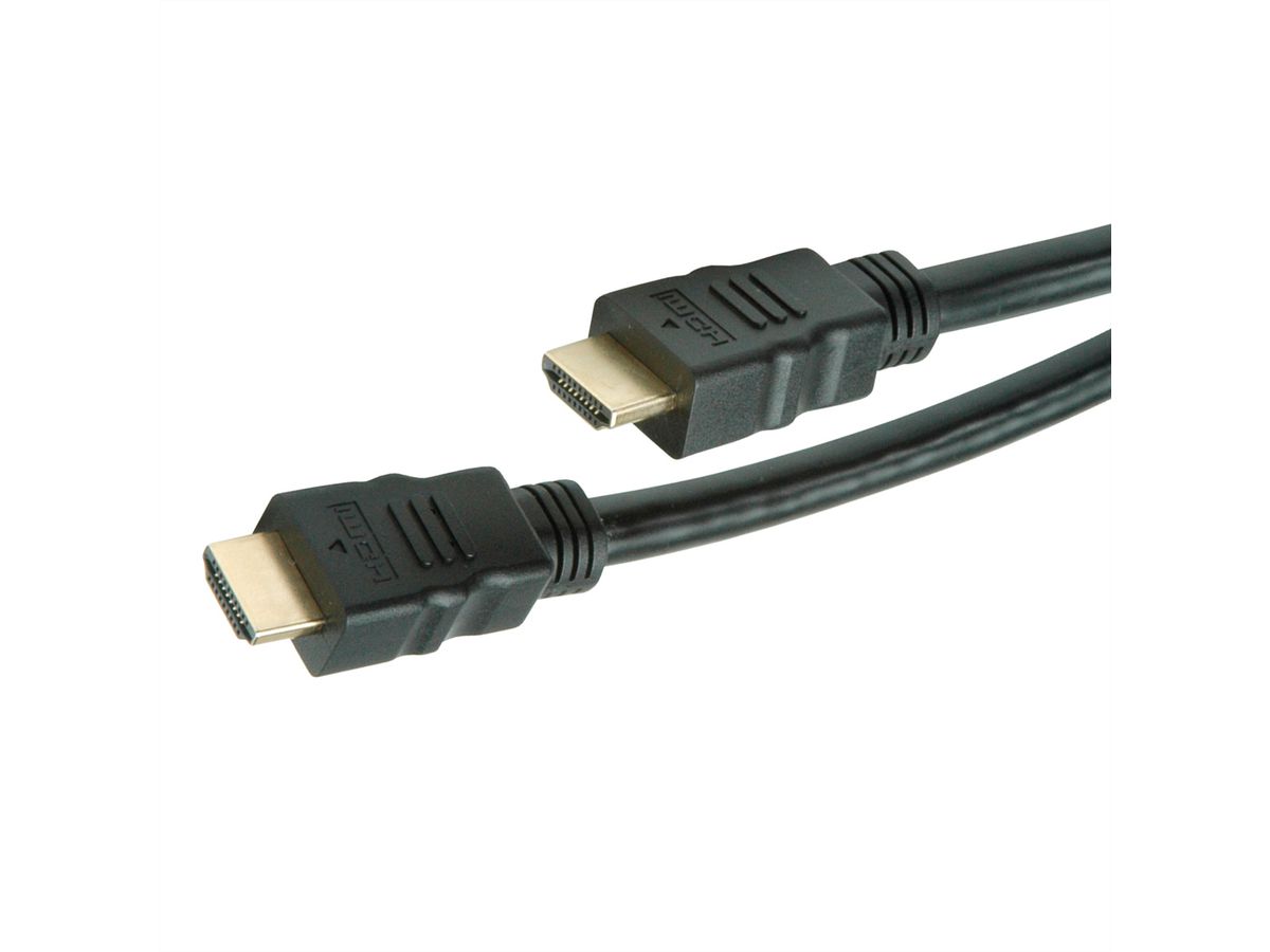 VALUE Câble HDMI 8K avec Ethernet, M/M, noir, 0,5 m