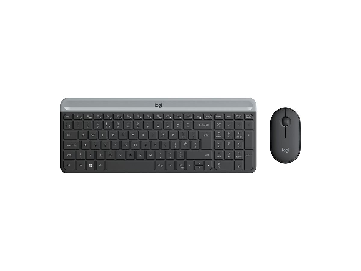 Logitech MK470 clavier Souris incluse Universel RF sans fil AZERTY Français Graphite
