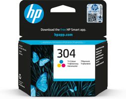 HP 304 Cartouche d’encre trois couleurs authentique