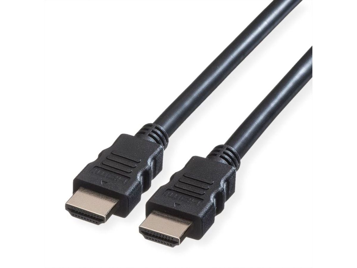 VALUE Câble HDMI 8K avec Ethernet, M/M, noir, 1 m