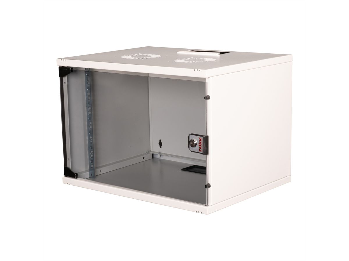 ROLINE 19" Boîtier mural Basic 7U, 540x400 LxP gris, EN KIT