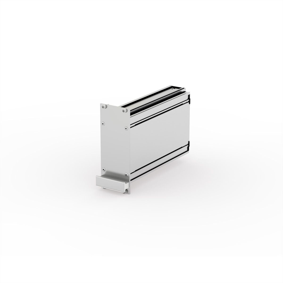 SCHROFF Unité enfichable PRO, capot lisse, 1 connecteur, 3 U, 10 HP, 167 mm