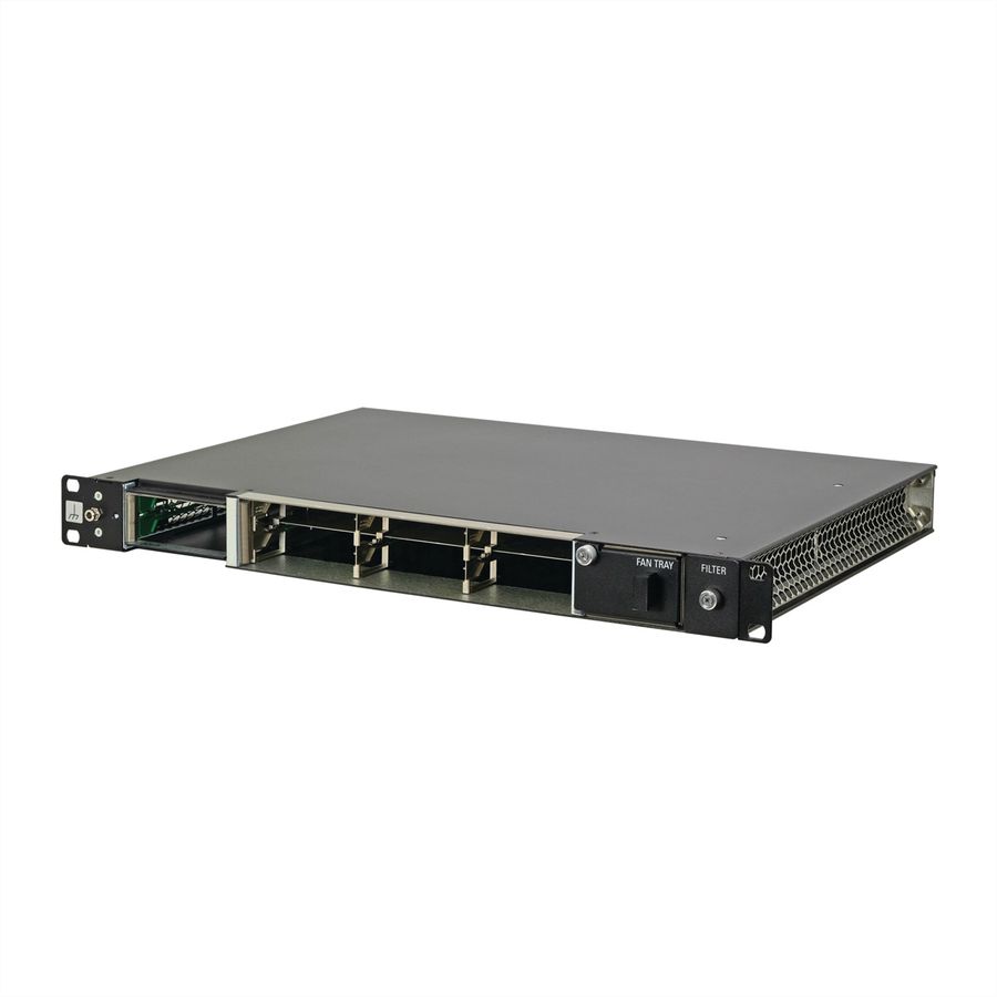 SCHROFF MTCA.0 Système pour 6 modules AMC simples de taille moyenne, MTCA.0, 1 U, 84 HP