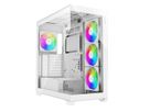 XILENCE Xilent Gleam X818.W.ARGB Gaming ATX PC blanc, Tour RGB ATX Midi