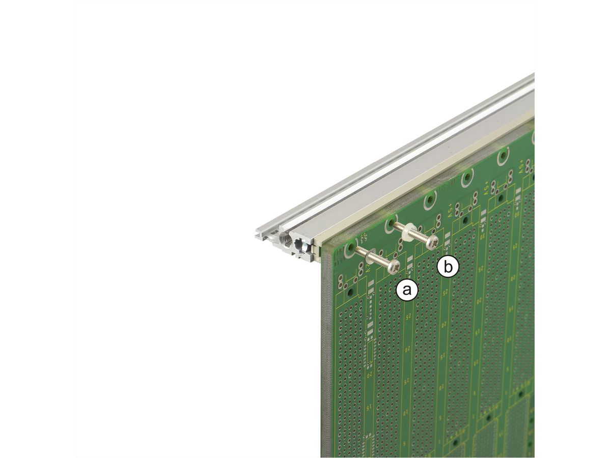 SCHROFF VMEbus J1 Carte-mère EDC, 3 U, 9 slots