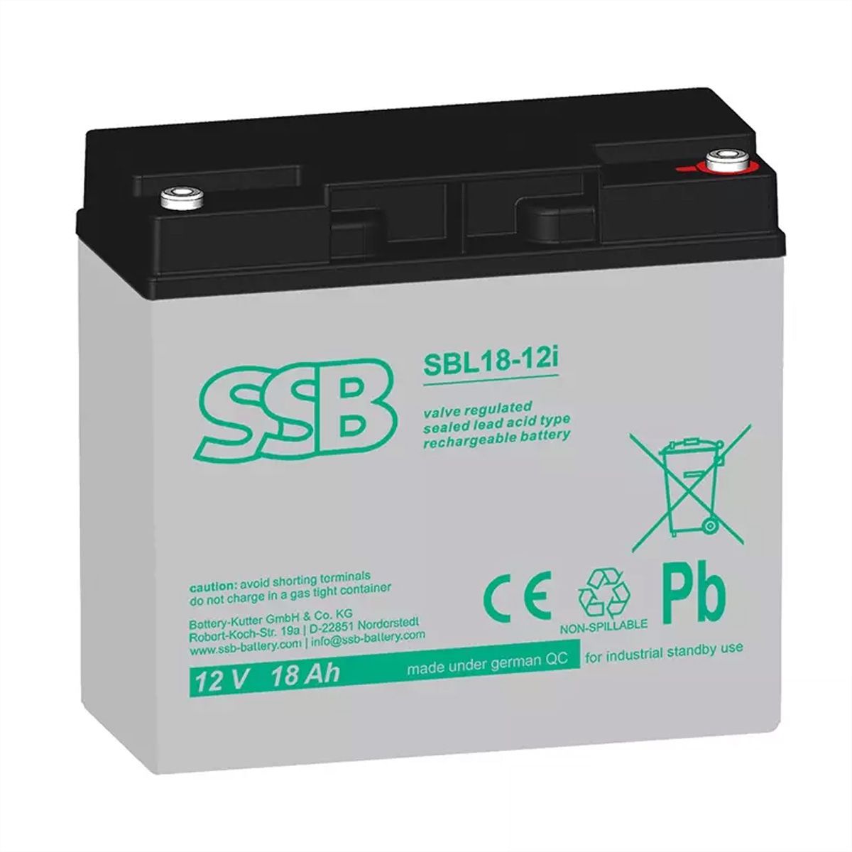 Batterie pour onduleur 12V 18Ah