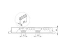 Bloc isolant SCHROFF pour barres conductrices 1 à 4 pôles