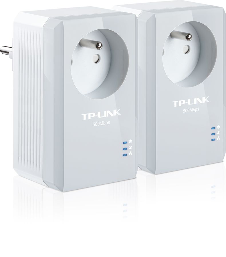 TP-LINK TL-PA4015PKIT Adaptateur réseau CPL 500 Mbit/s Ethernet/LAN Blanc 2 pièce(s)