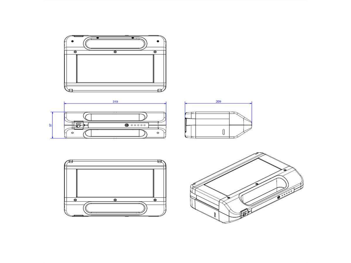 BACHMANN Accumulateur de batterie LI1000 14S6P, 50VDC, 19,2Ah, 967Wh