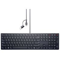 DELL KB525C Clavier filaire de collaboration Dell Pro silencieux, noir