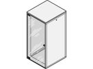 SCHROFF Eurorack, porte en verre, angle d'ouverture de 120°, 20 U 600W
